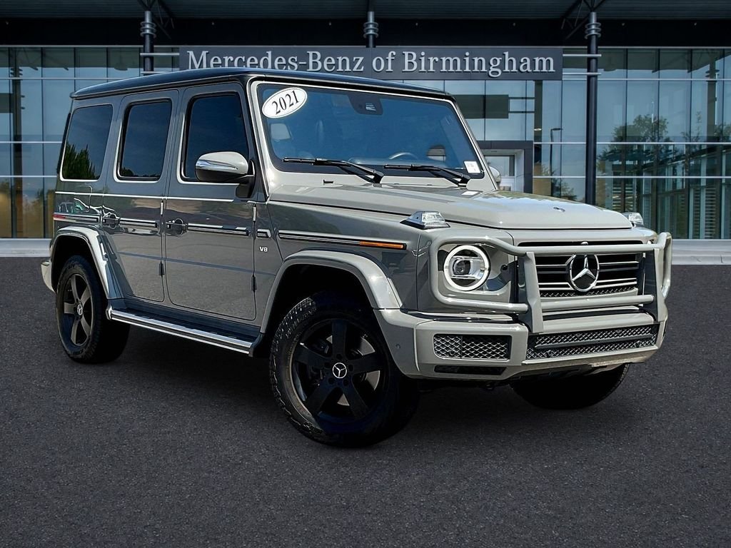 Certified Used 2021 G manufaktur Arabian Gray Mercedes-Benz G 550 image 1