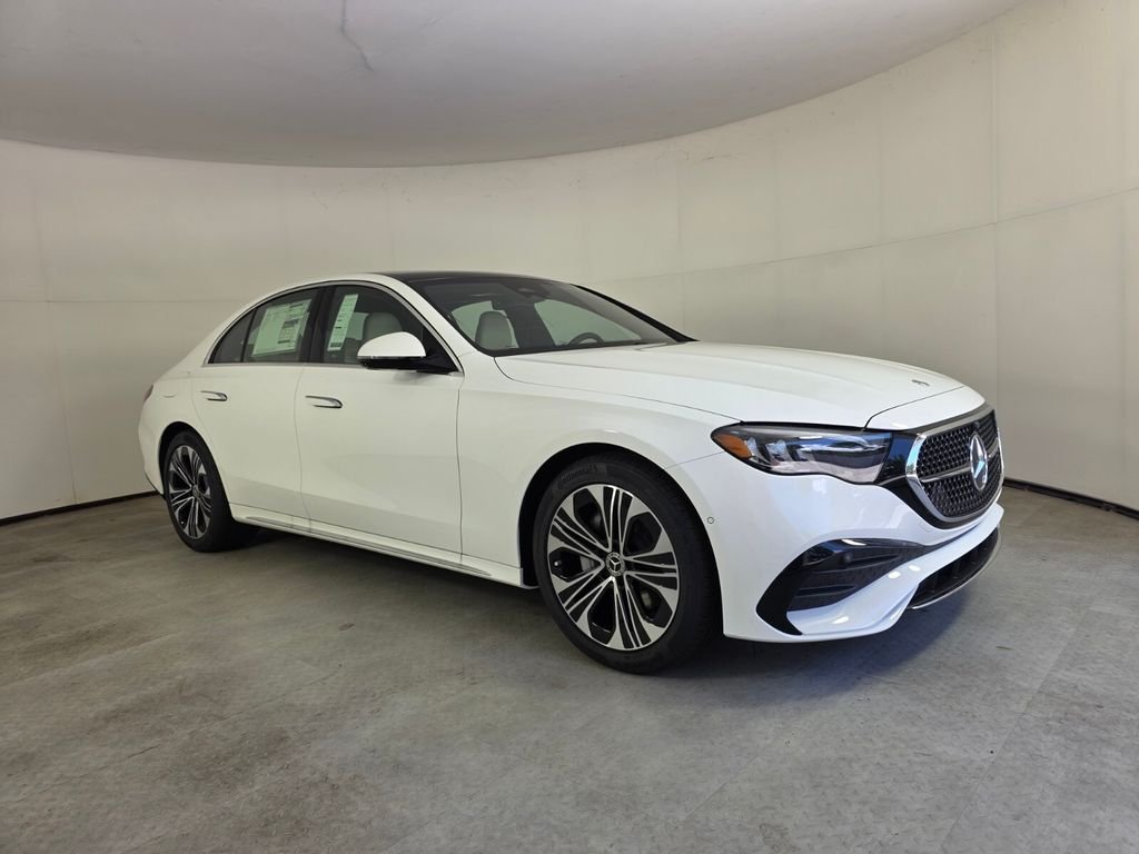 New 2026 Polar White Mercedes-Benz E 350 image 1