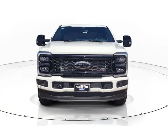New 2026 White Metallic Ford Lariat image 2