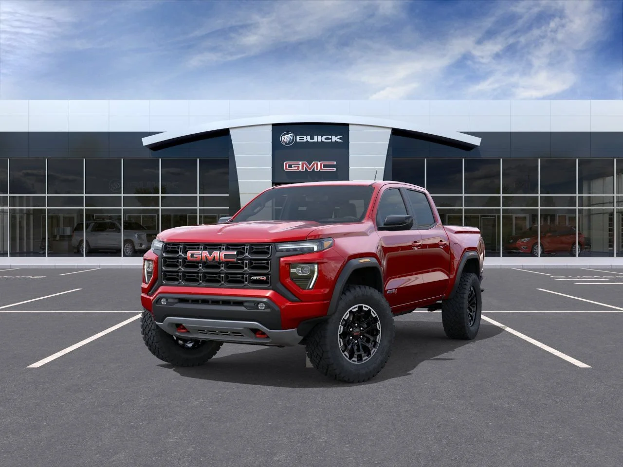 New 2026 Volcanic Red Tintcoat GMC AT4 image 8