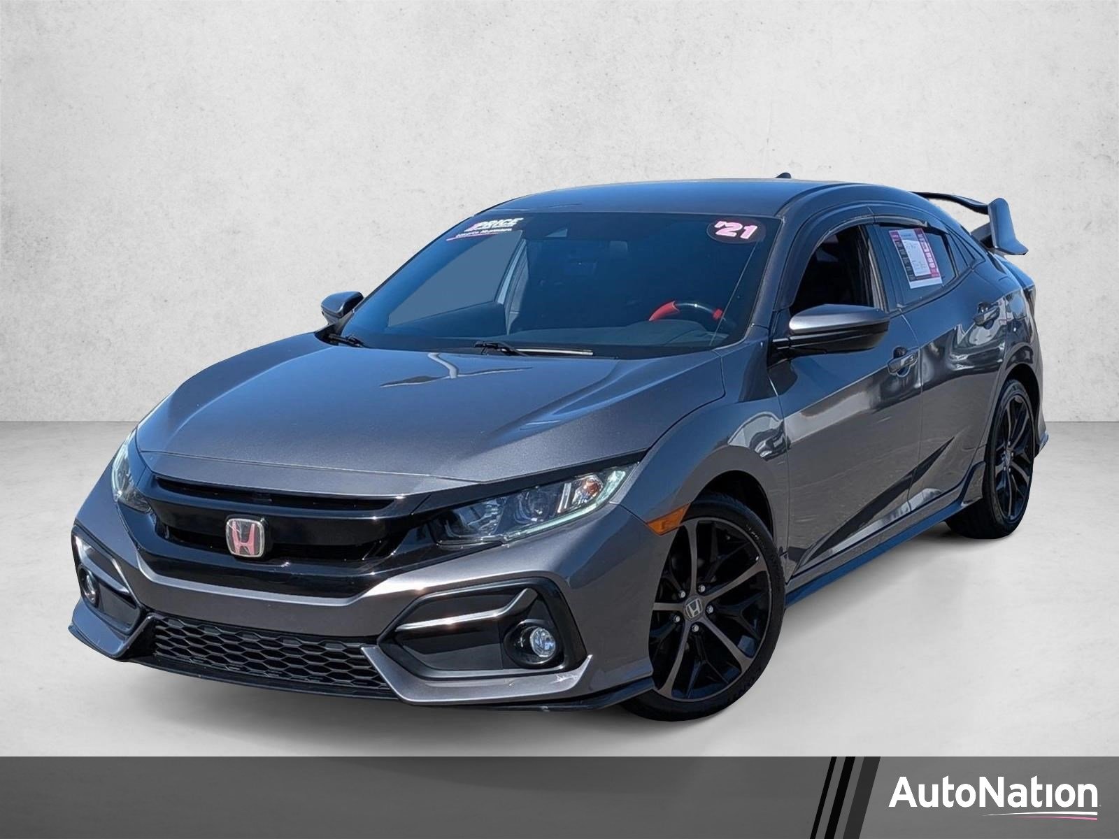 Used 2021 Silver/Gray Honda Sport image 1