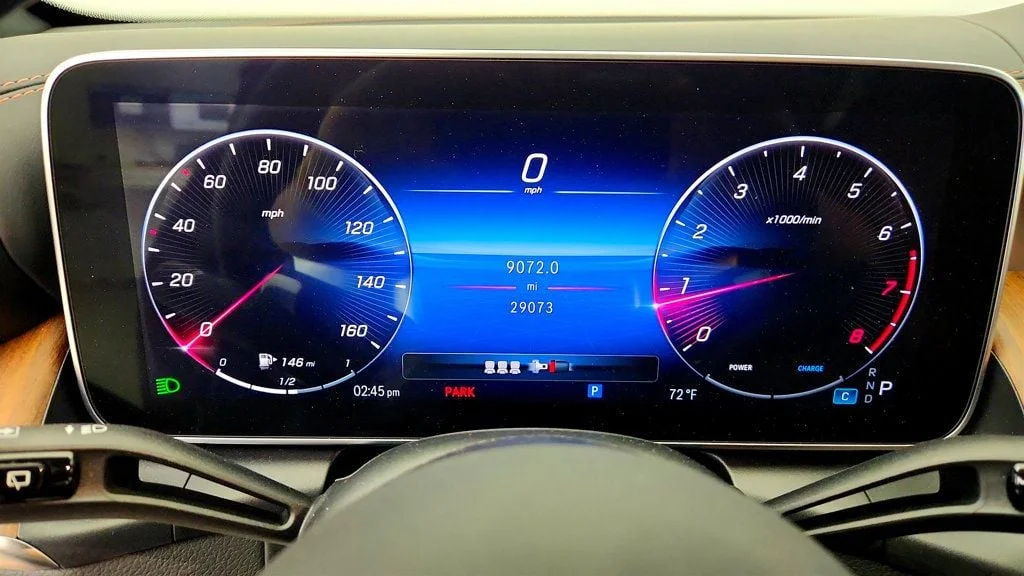 Used 2023 Nautical Blue Metallic Mercedes-Benz GLC 300 4MATIC SUV w/ AMG® Line & Exclusive Trim Package image 14