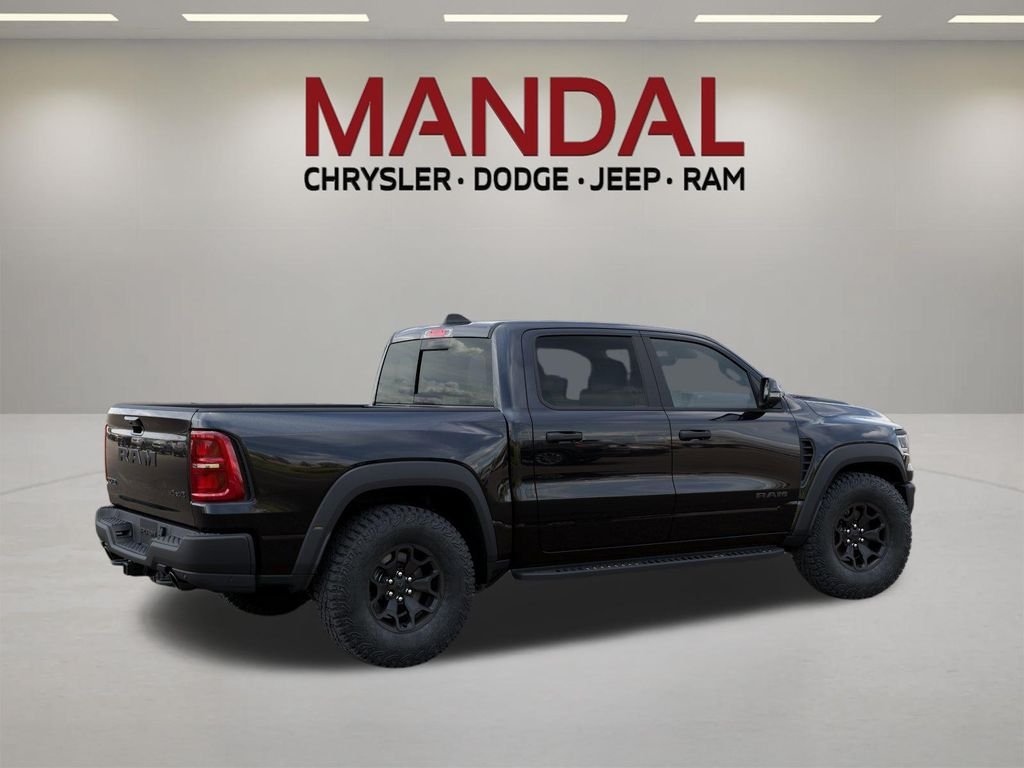 New 2026 Diamond Black Crystal Pearl-Coat Exterior Paint RAM RHO image 4