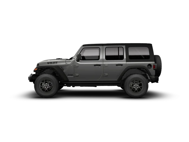 New 2026 Granite Crystal Metallic Clear-Coat Exterior Paint Jeep Willys image 3