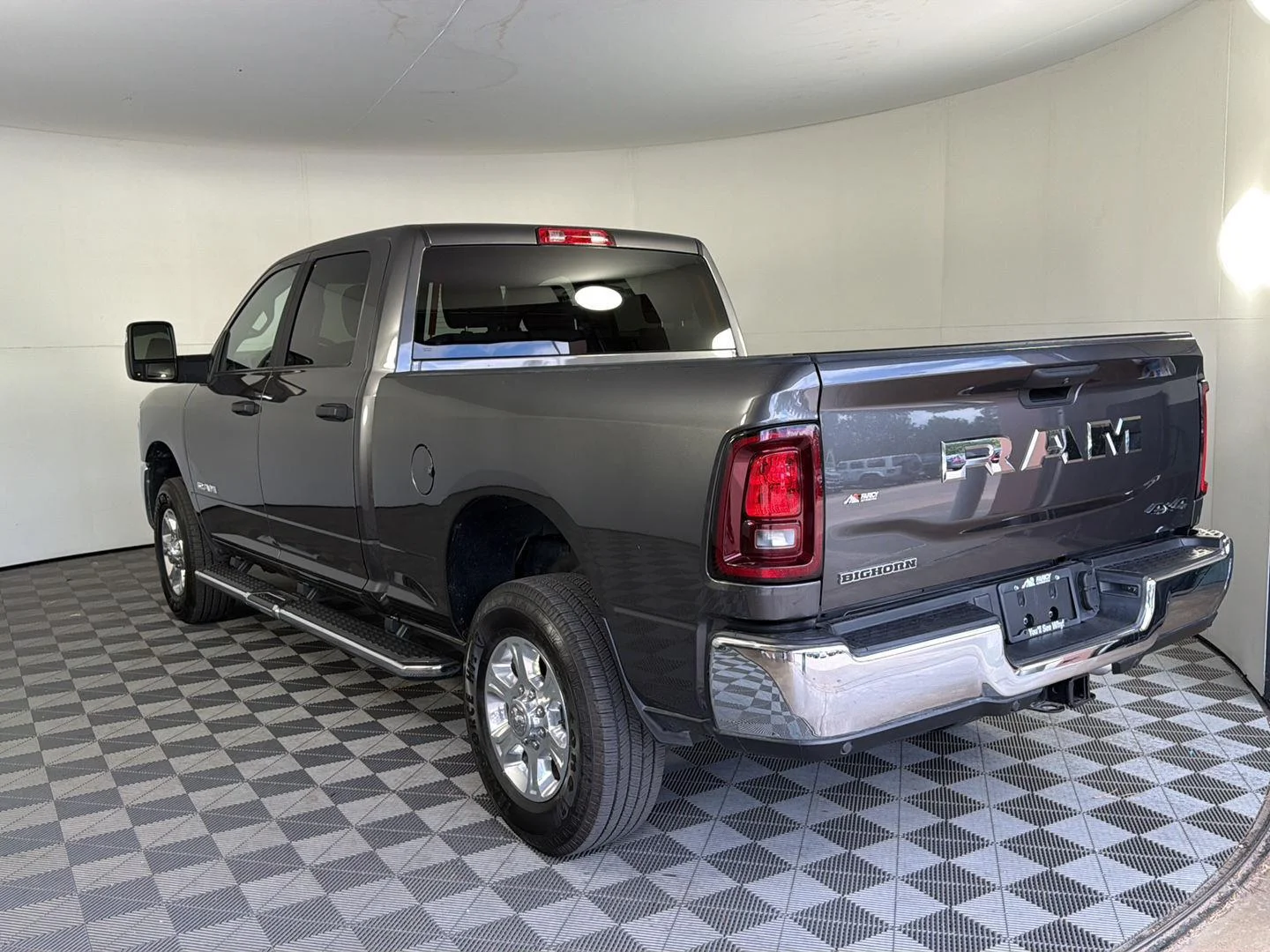 Used 2025 Granite Crystal Metallic Clearcoat Ram Big Horn image 7