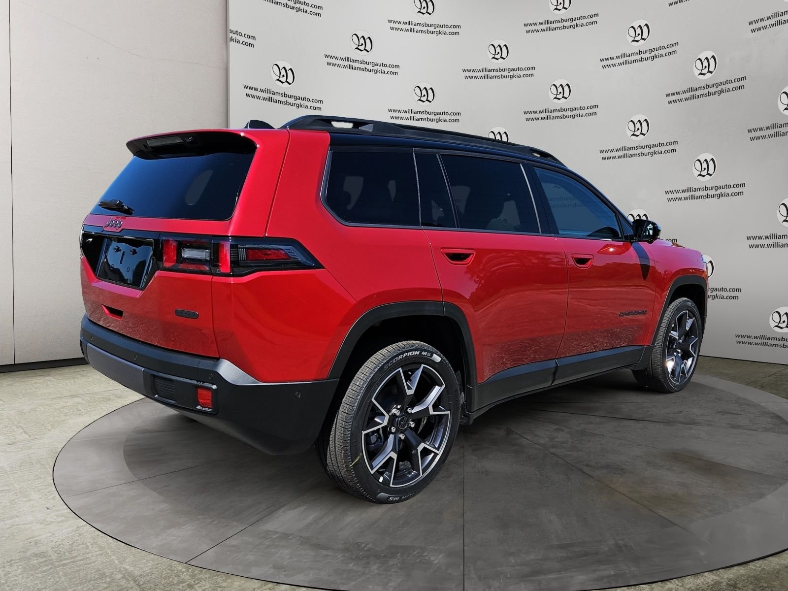 New 2026 Red Hot Pearl-Coat Exterior Paint Jeep Overland image 5