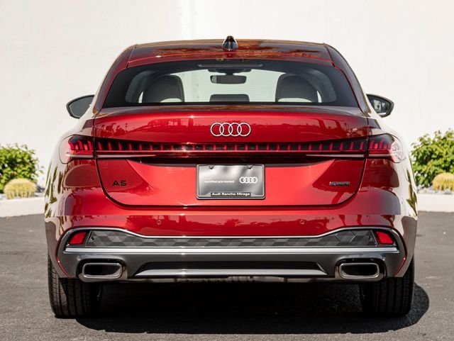 Used 2025 Grenadine Red Metallic Audi  image 8