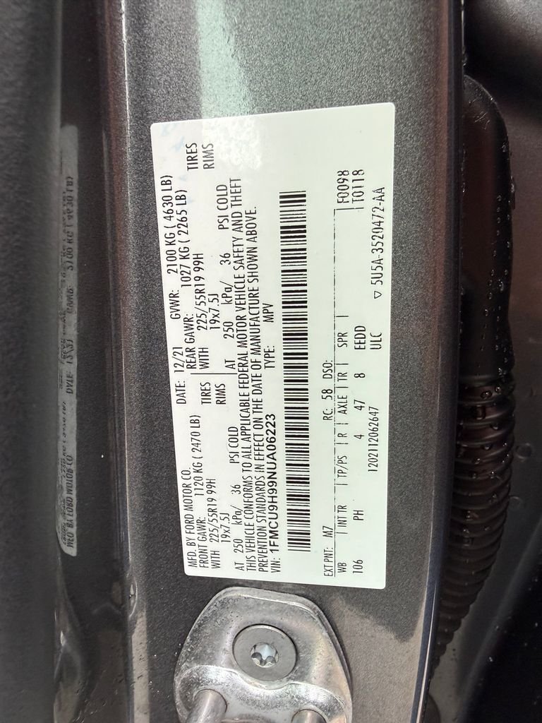 Used 2022 Gray Ford SEL image 19