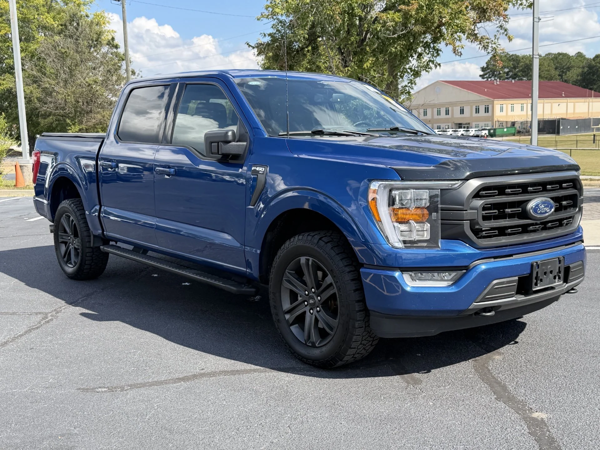 Certified Used 2023 Blue Metallic Ford XLT image 19