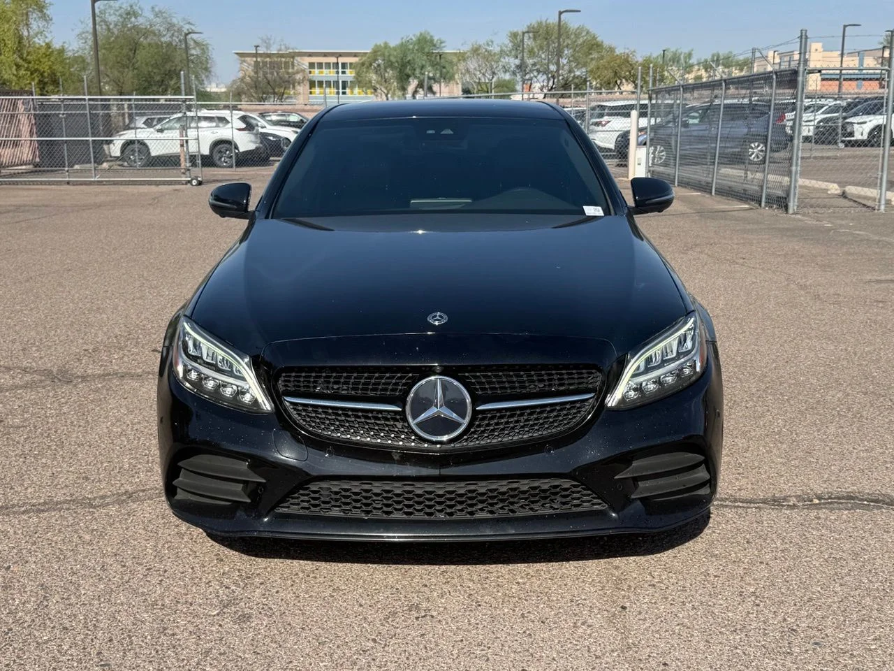 Used 2021 Black Mercedes-Benz C 300 image 2