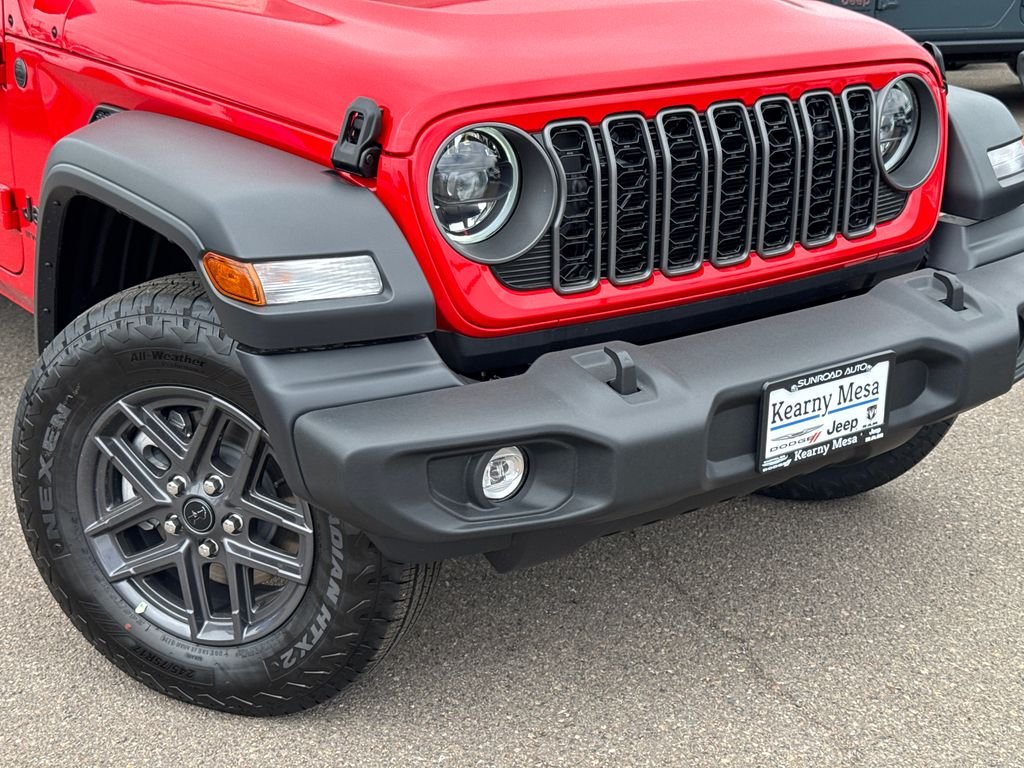 New 2026 Firecracker Red Clear-Coat Exterior Paint Jeep Sport S image 6