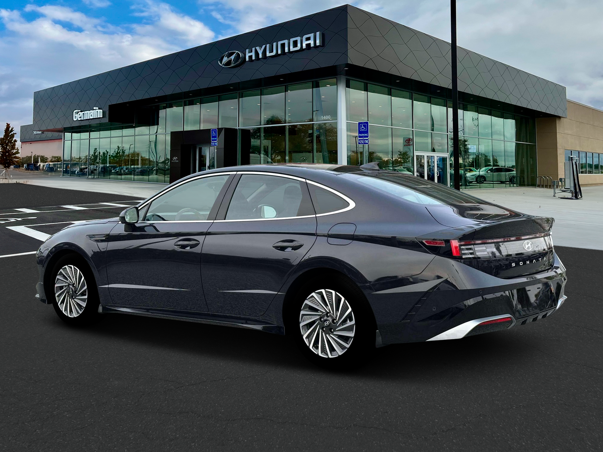New 2026 Carbon Blue Hyundai Limited image 4