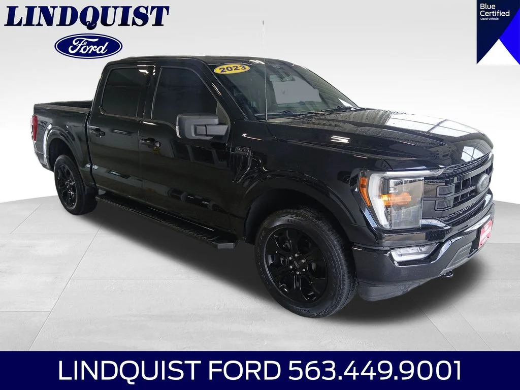 Certified Used 2023 Black Metallic Ford XLT image 6