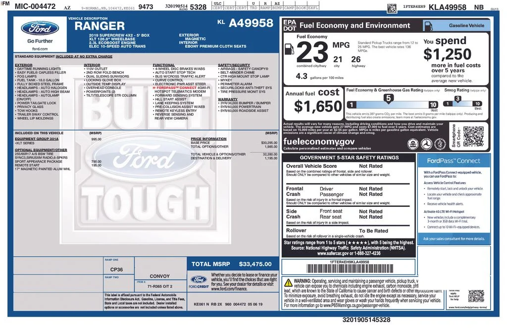Used 2019 Gray Ford XLT image 10