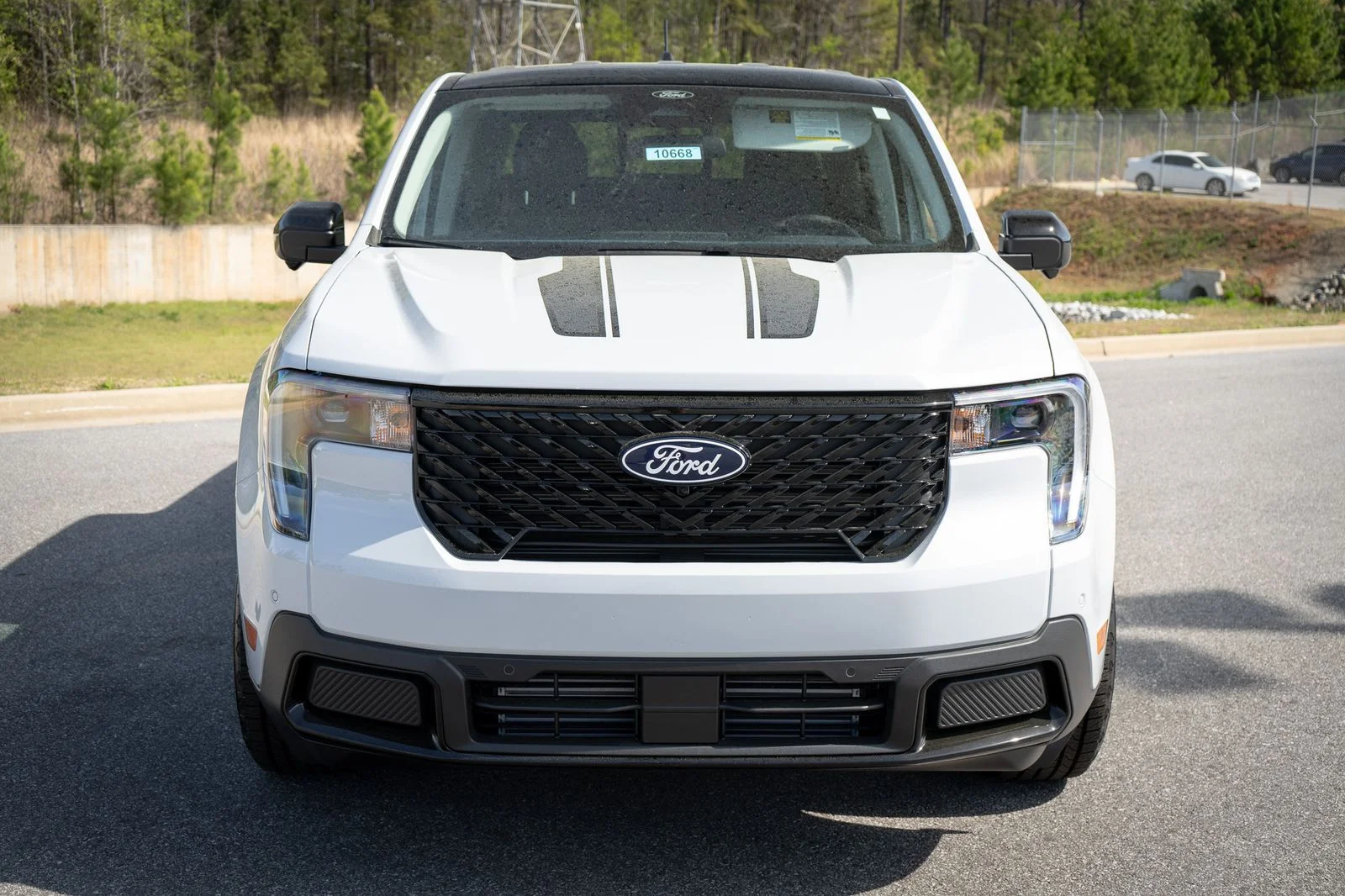 New 2026 Space White Metallic Ford Lariat® image 2
