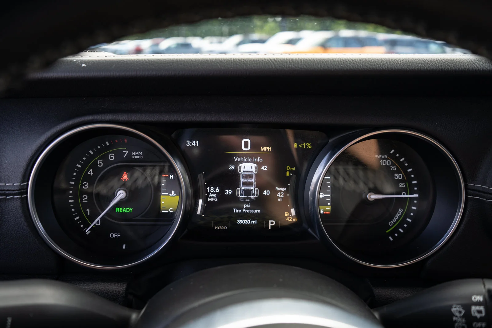 Used 2023 Silver Jeep Sahara 4xe image 27