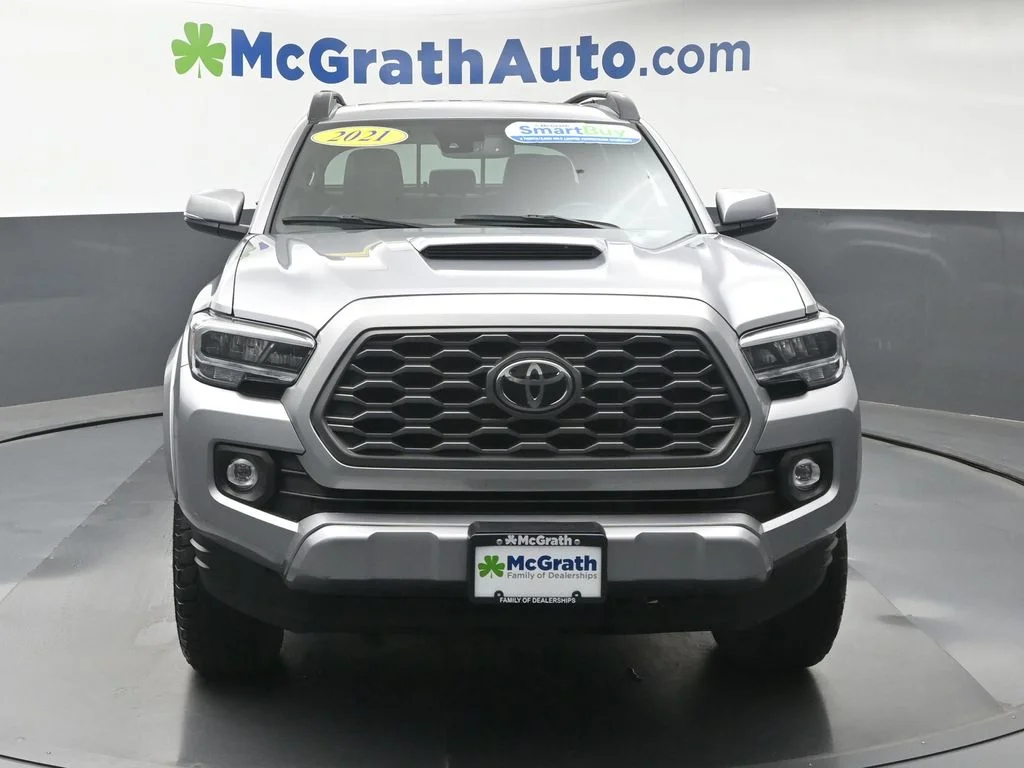 Certified Used 2021 Silver Toyota TRD Sport image 6
