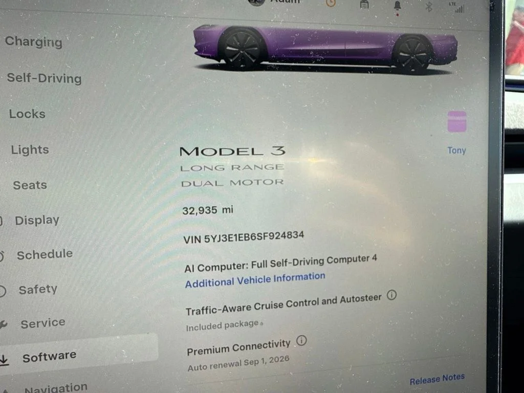 Used 2025 Gray Tesla Long Range image 6