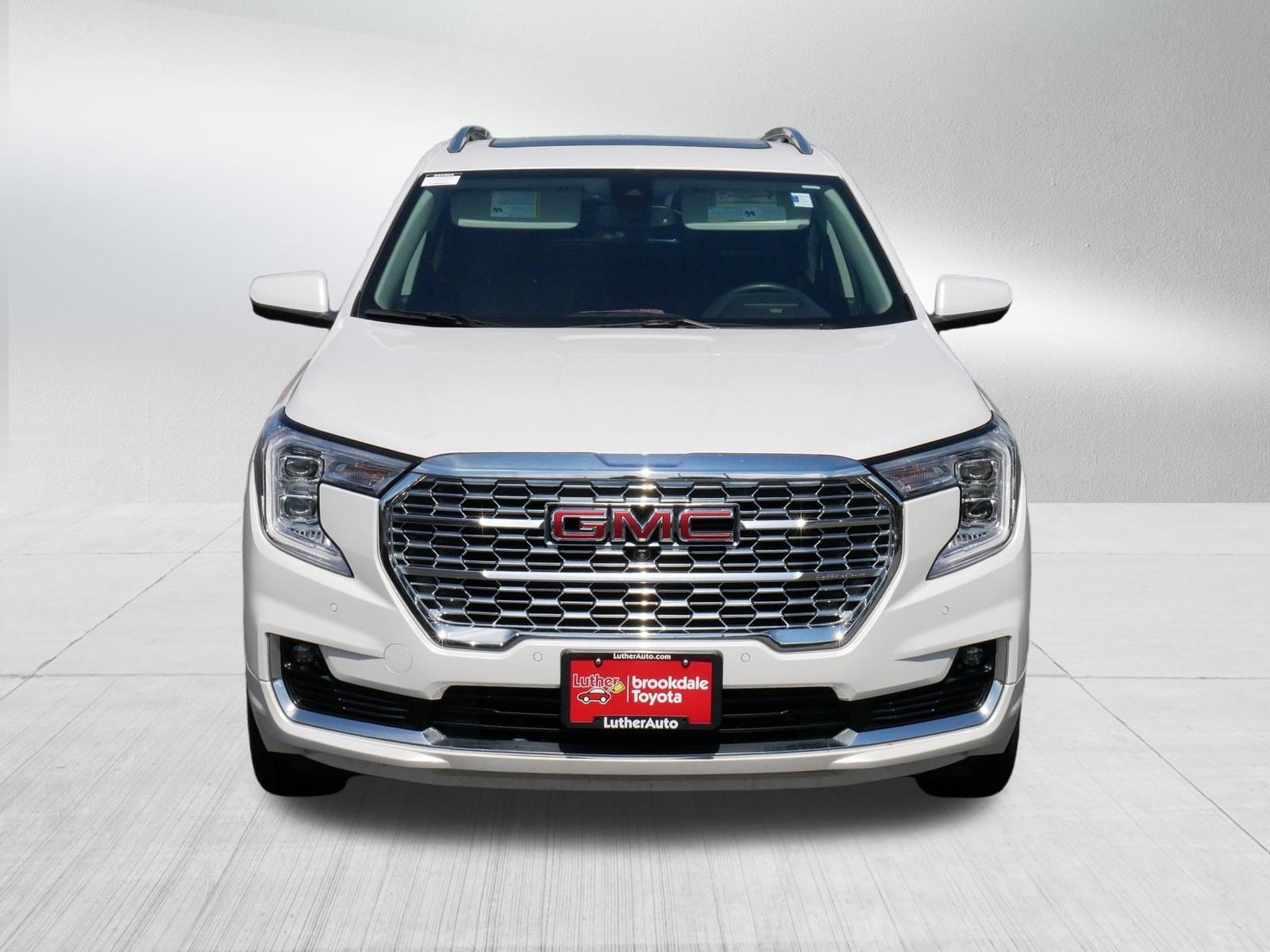 Used 2023 GMC Terrain Denali with VIN 3GKALXEG6PL253285 for sale in Brooklyn Center, Minnesota