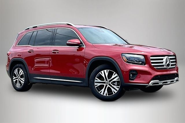 Certified Used 2025 Red Mercedes-Benz GLB 250 image 1