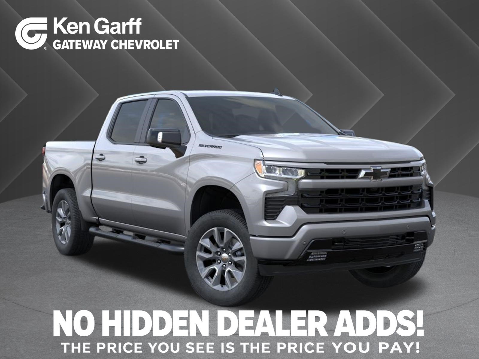 New 2026 Sterling Gray Metallic Chevrolet RST image 1