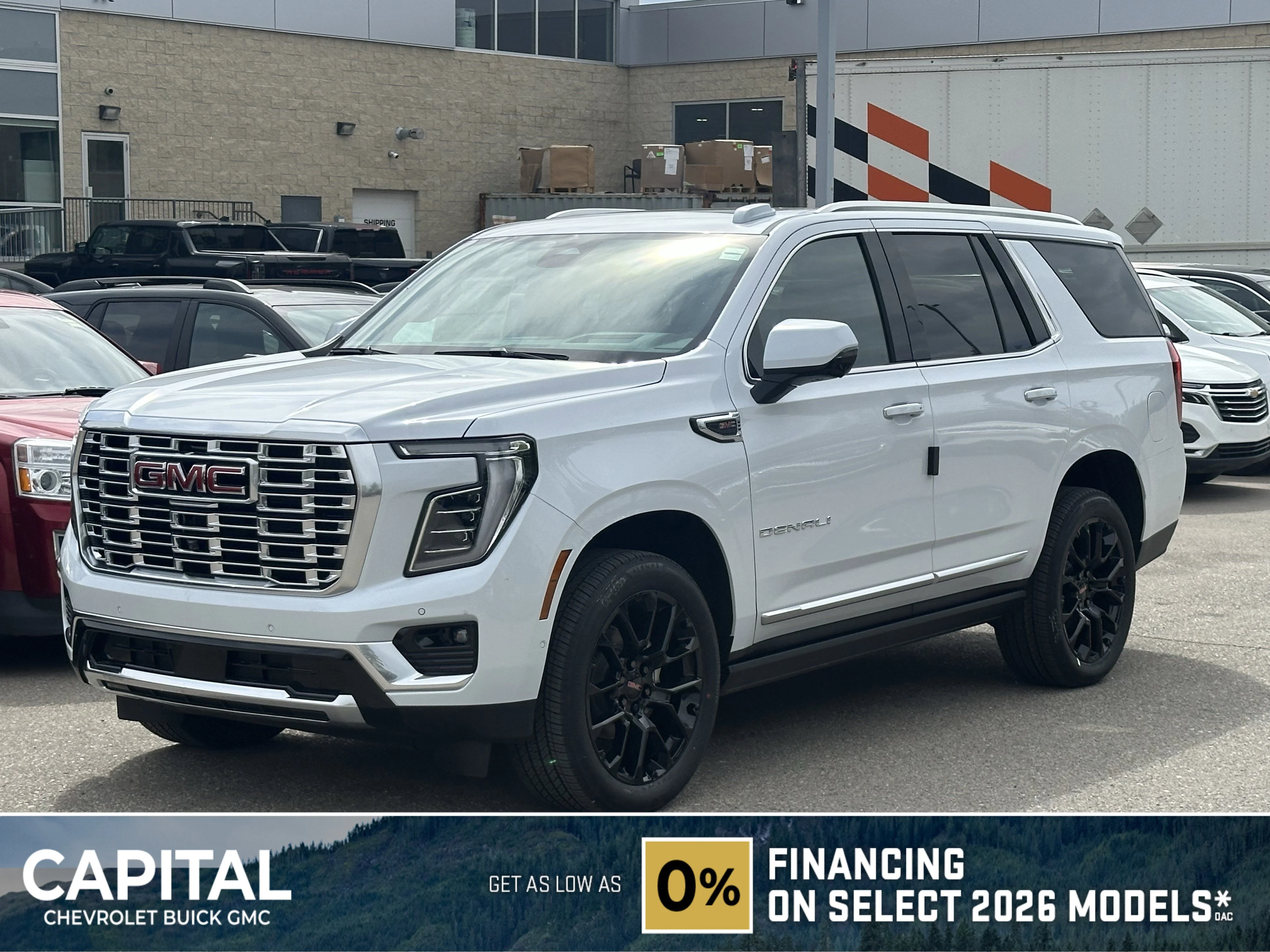 New 2026 Glacier White Tricoat GMC Denali image 1