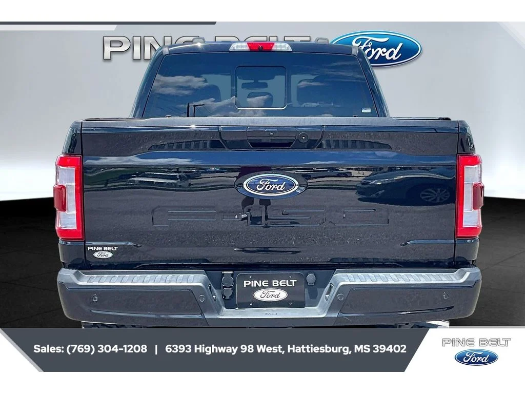 Certified Used 2021 Agate Black Metallic Ford LARIAT image 4