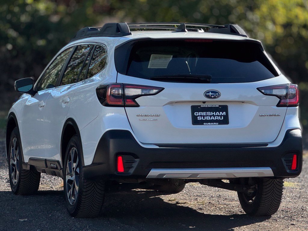 Used 2021 Crystal White Pearl Subaru Limited image 4