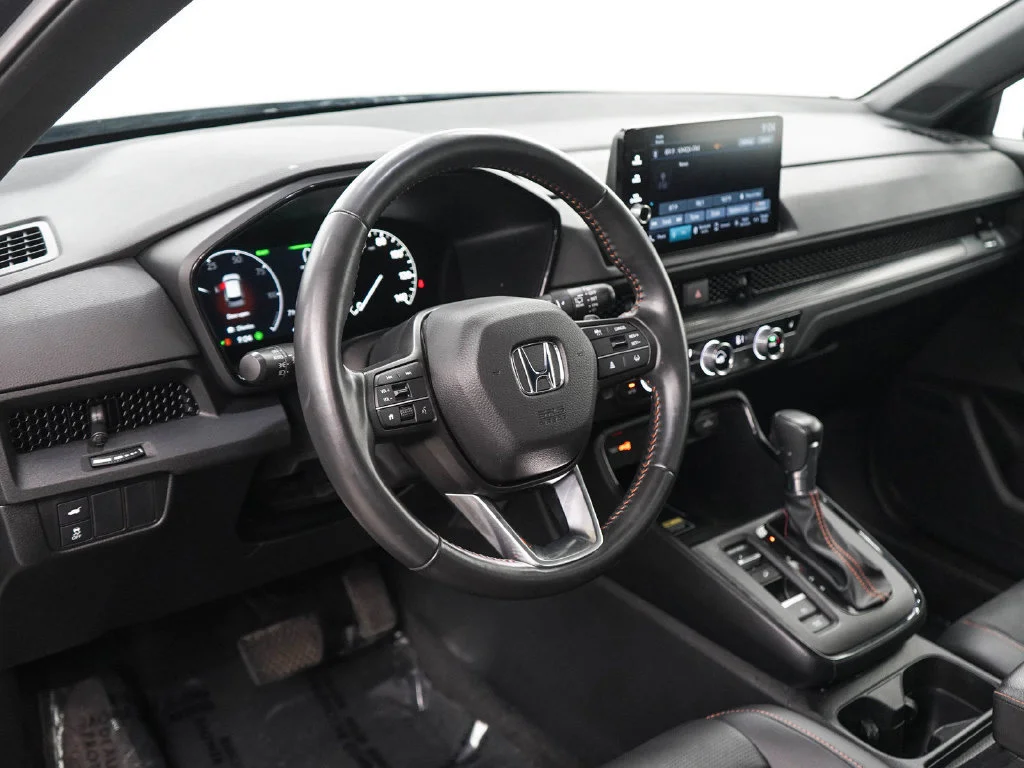 Used 2024 Meteorite Gray Honda 5D WAGON HYBRID SPORT-L AWD image 21