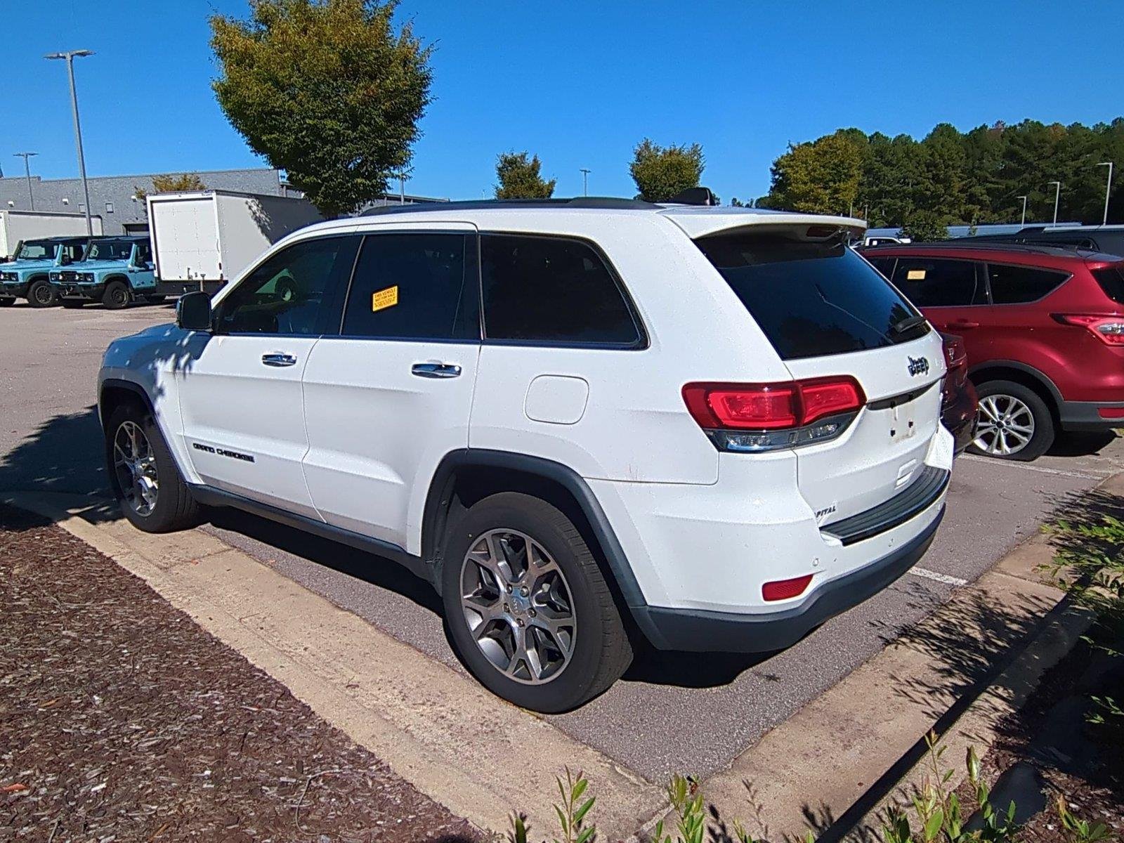 Used 2020 Bright White Clearcoat Jeep Limited image 5