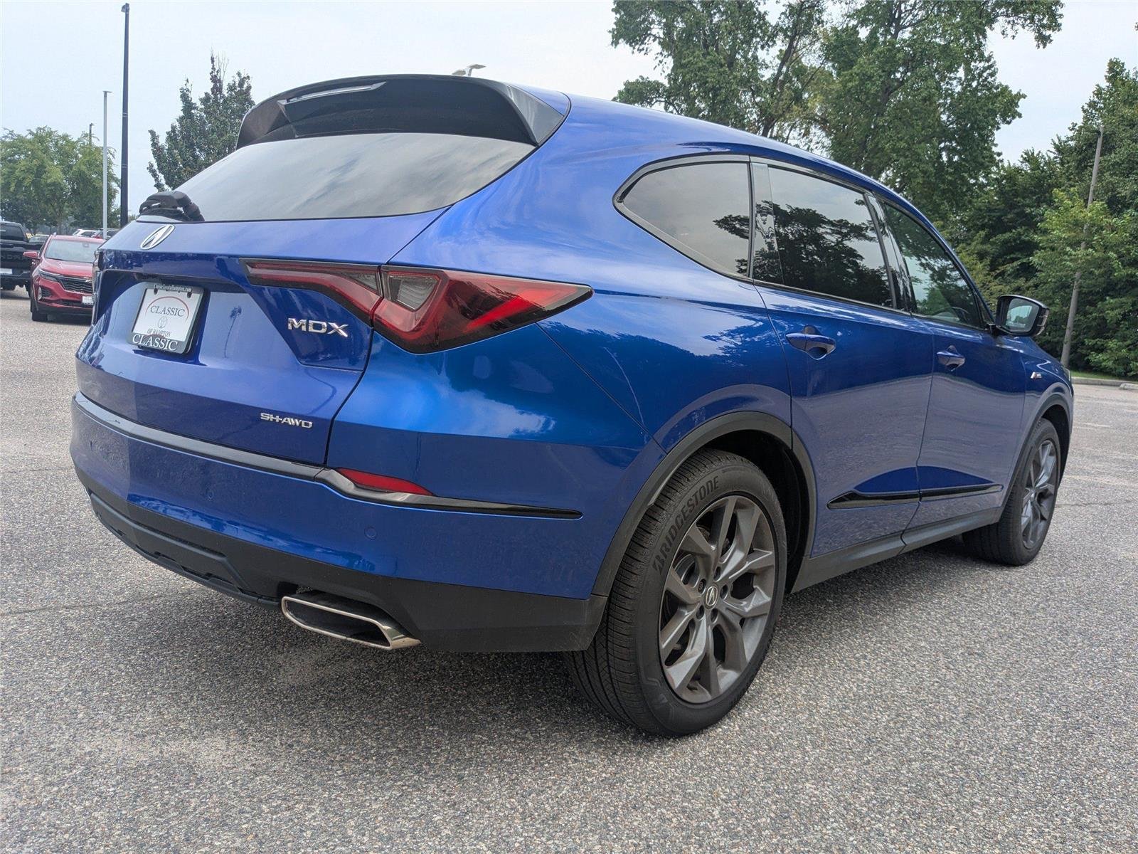 Used 2023 Apex Blue Pearl Acura w/A-Spec Package image 4