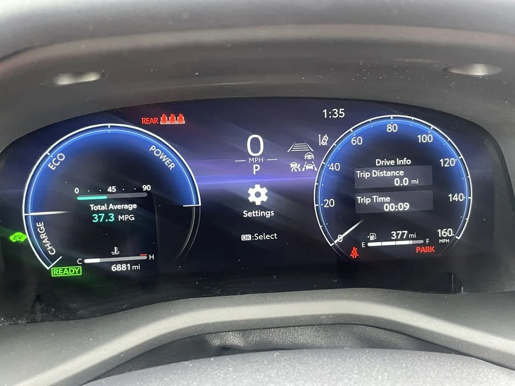 Used 2025 Midnight Black Metallic Toyota XSE image 19