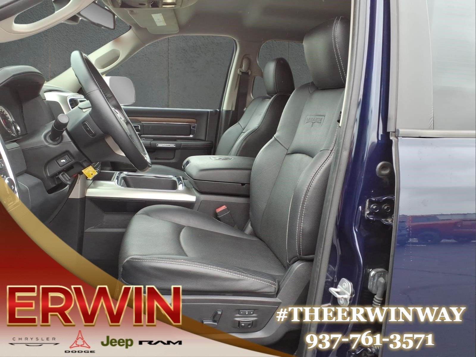 Used 2016 Blue Streak Pearl Coat RAM Laramie image 12