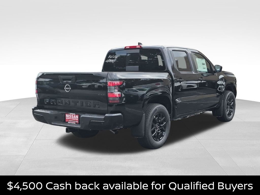 New 2026 Super Black Nissan Crew Cab SV image 3