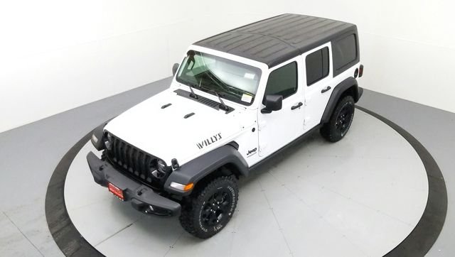 Used 2021 White Jeep Unlimited Willys image 15