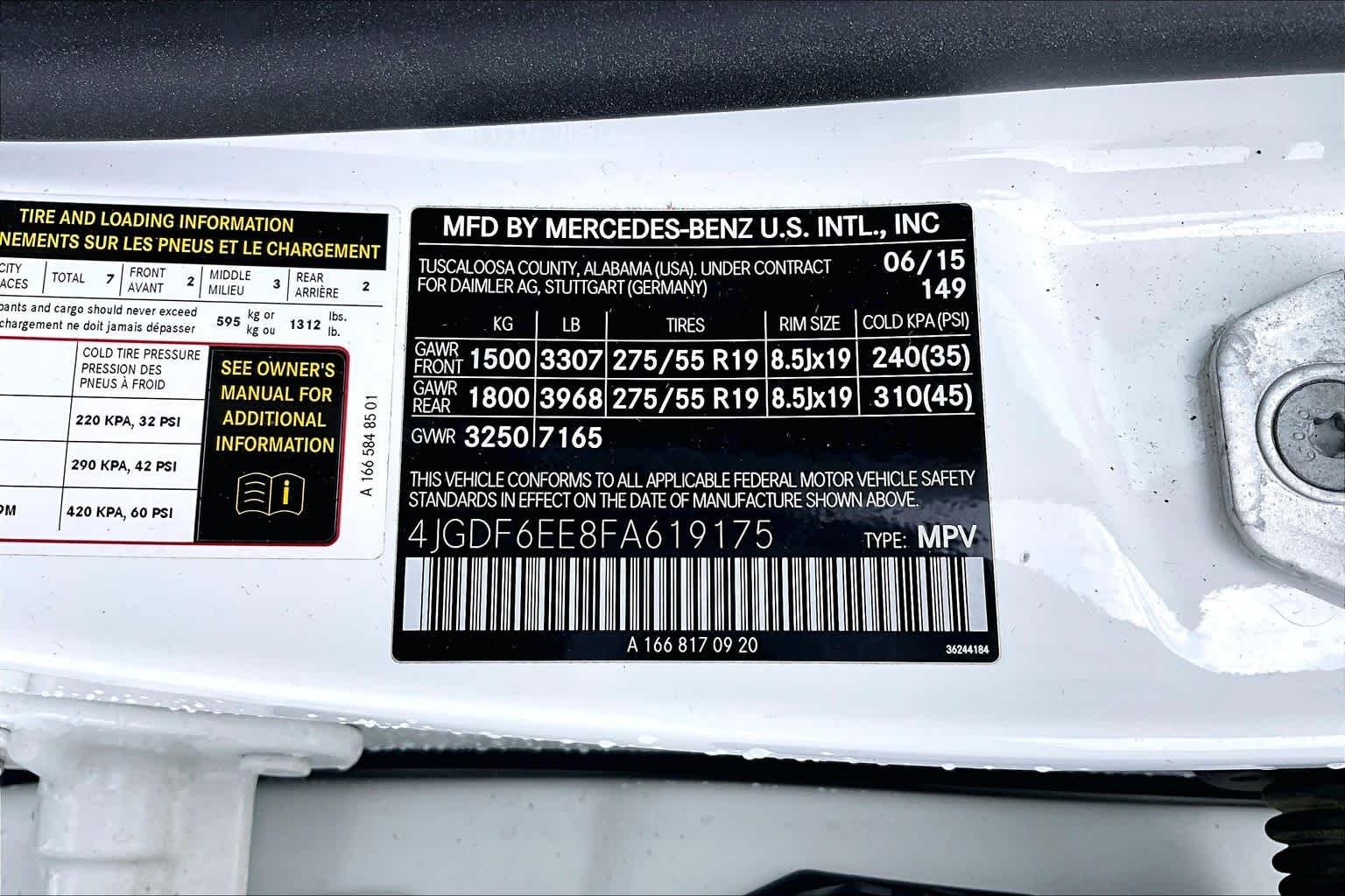 Used 2015 Polar White Mercedes-Benz GL 450 image 32