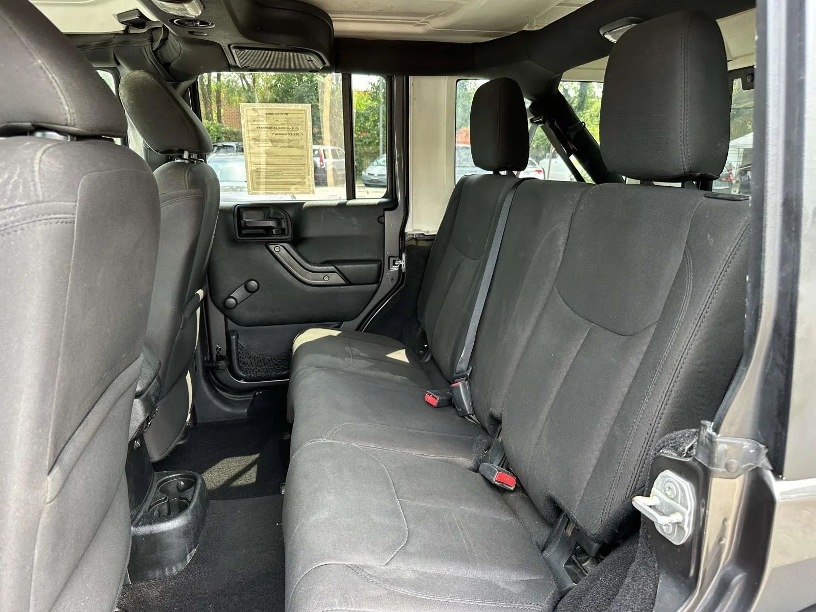 Used 2017 Gray Jeep Unlimited Sport image 7