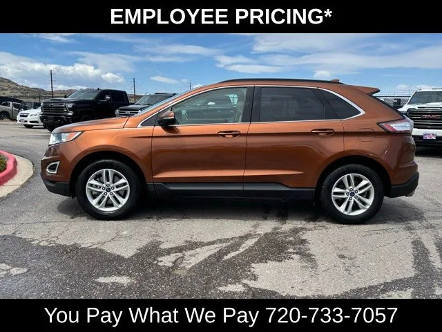 Used 2017 Ford Edge SEL with VIN 2FMPK4J99HBC54955 for sale in Castle Rock, CO