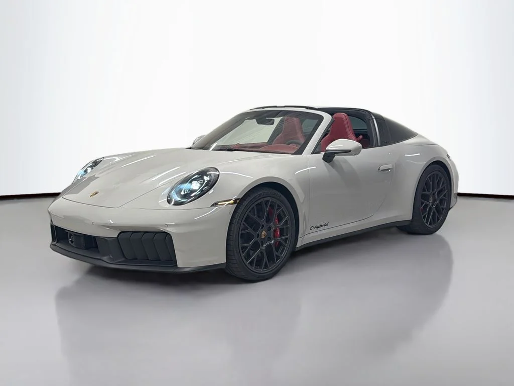 Certified Used 2025 Chalk Porsche Targa 4 GTS image 1