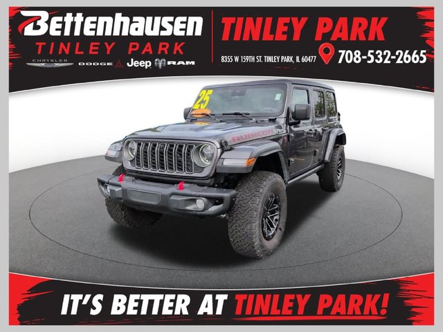 Certified Pre-Owned 2025 Jeep Wrangler Rubicon With Navigation & 4WD