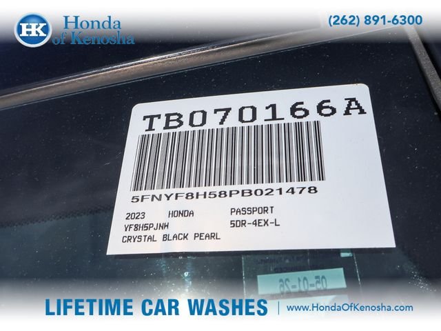 Certified Used 2023 Crystal Black Pearl Honda AWD EX-L image 31