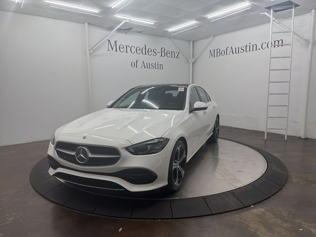 New 2026 Polar White Mercedes-Benz C 300 image 3