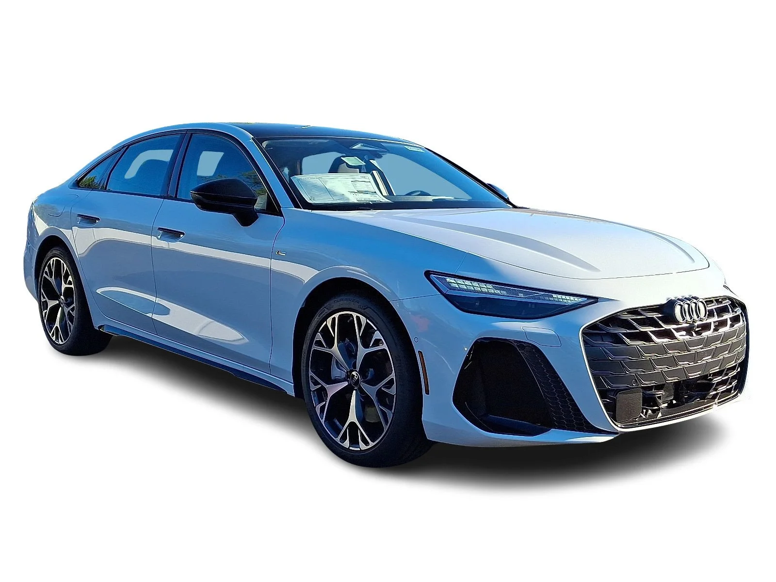 New 2026 Glacier White Metallic Audi Premium Plus image 3