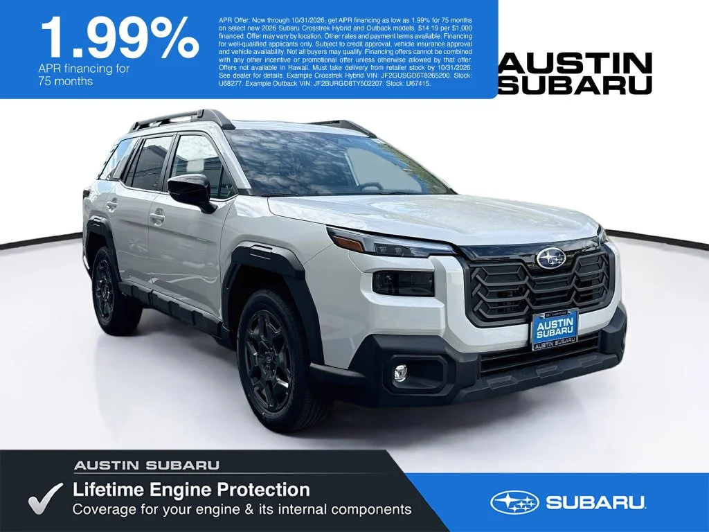 New 2026 White Subaru Premium image 1