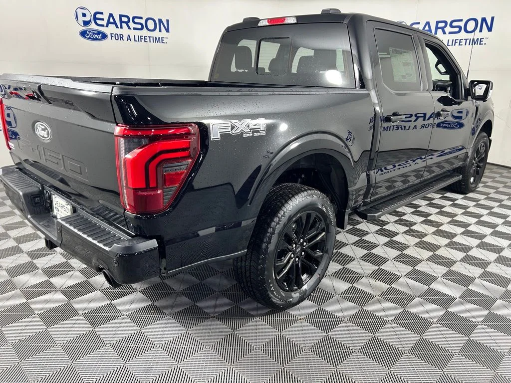 New 2026 Agate Black Metallic Ford Lariat image 6