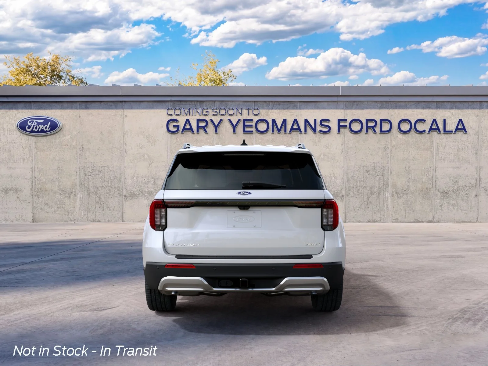 New 2027 Star White Metallic Tri-Coat Ford Platinum™ image 7