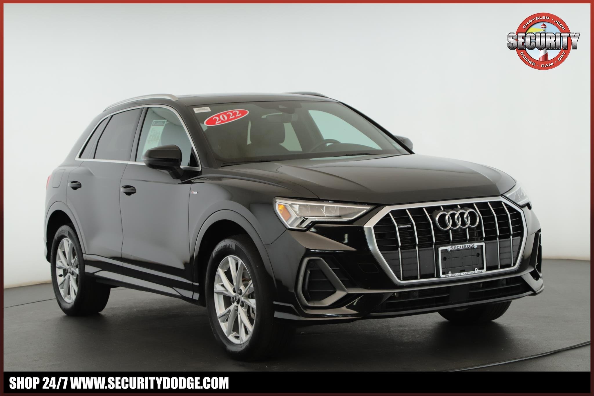 Used 2022 Mythos Black Metallic Audi S line Premium Plus 45 TFSI quattro image 1