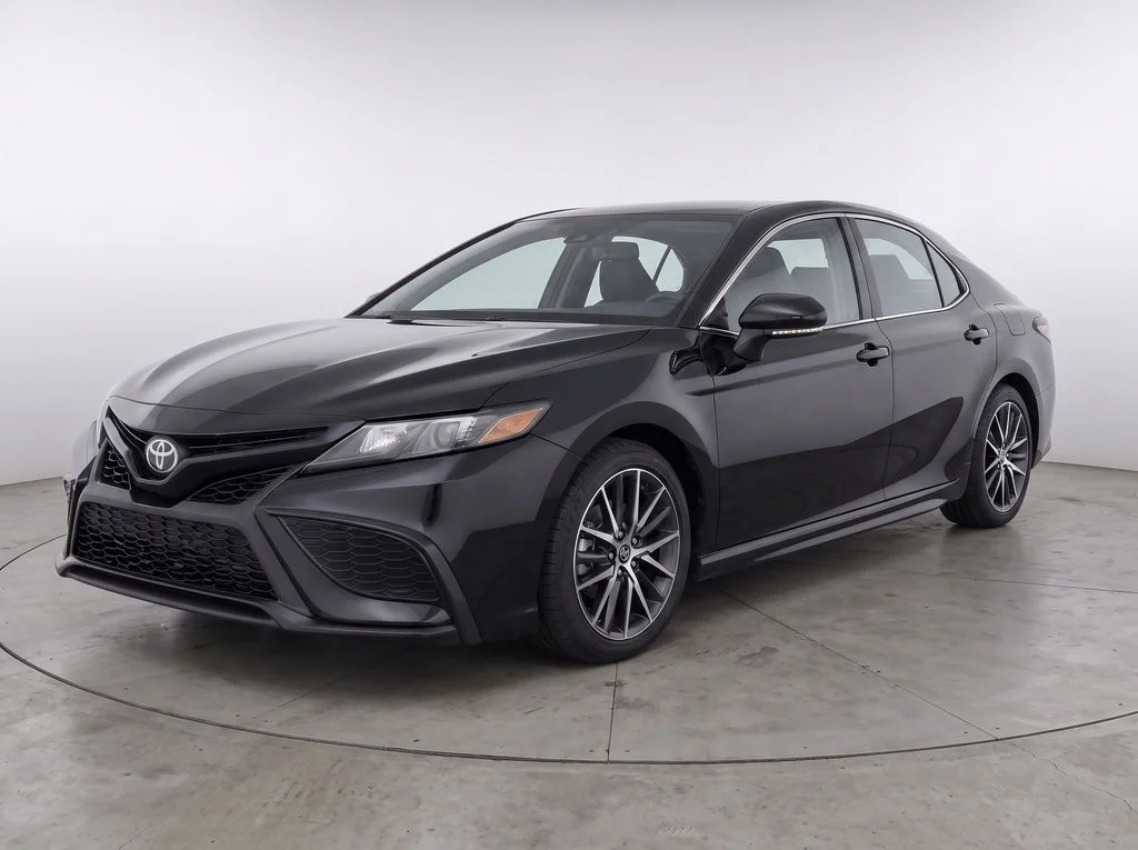 Used 2024 Black Toyota SE image 1