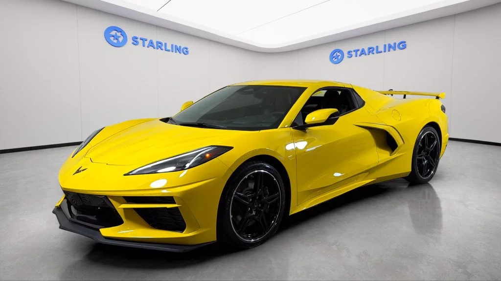 Used 2025 Competition Yellow Tintcoat Metallic Chevrolet 2LT image 37