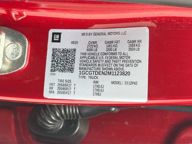 Used 2021 Cherry Red Tintcoat Chevrolet 4WD Z71 image 42